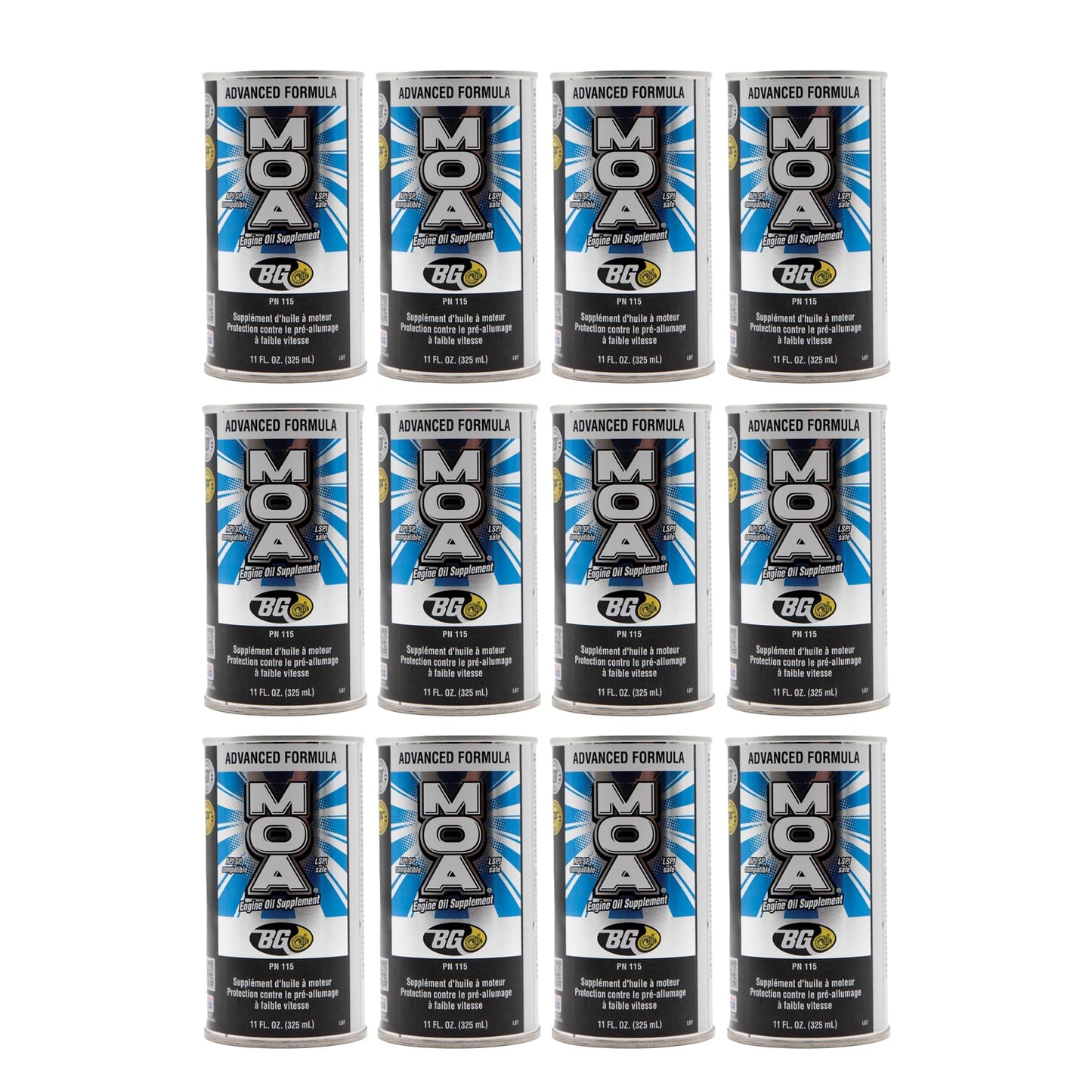 BG MOA Motor Oil Additive - Pack Selection Available