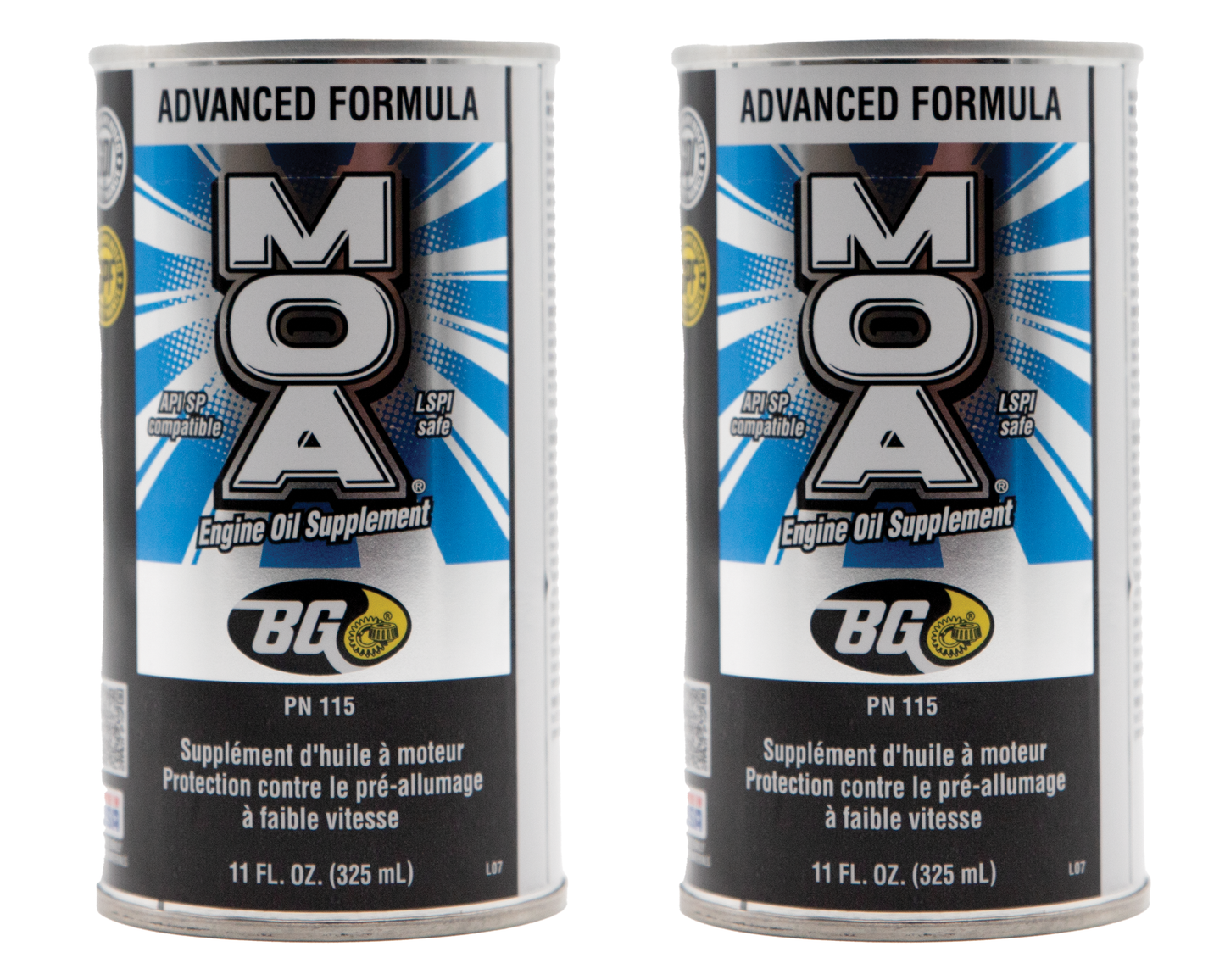 BG MOA Motor Oil Additive - Pack Selection Available