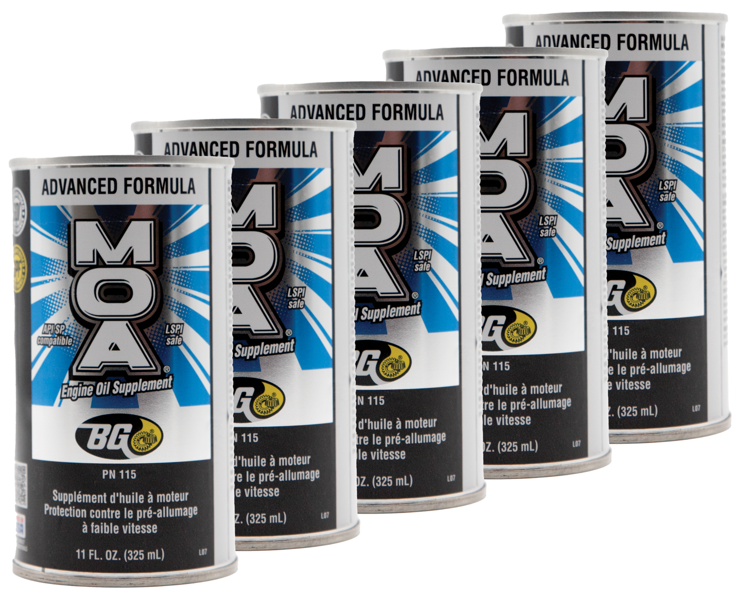BG MOA Motor Oil Additive - Pack Selection Available