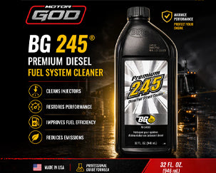 BG 245 Premium Diesel Fuel System Cleaner - Pack Selection Available