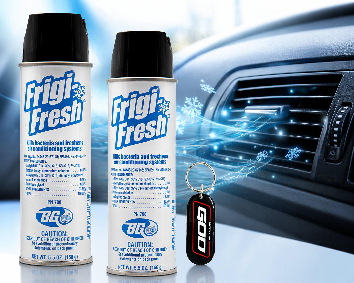 BG Frigi-Fresh A/C Cleaner Pack - Selection Available