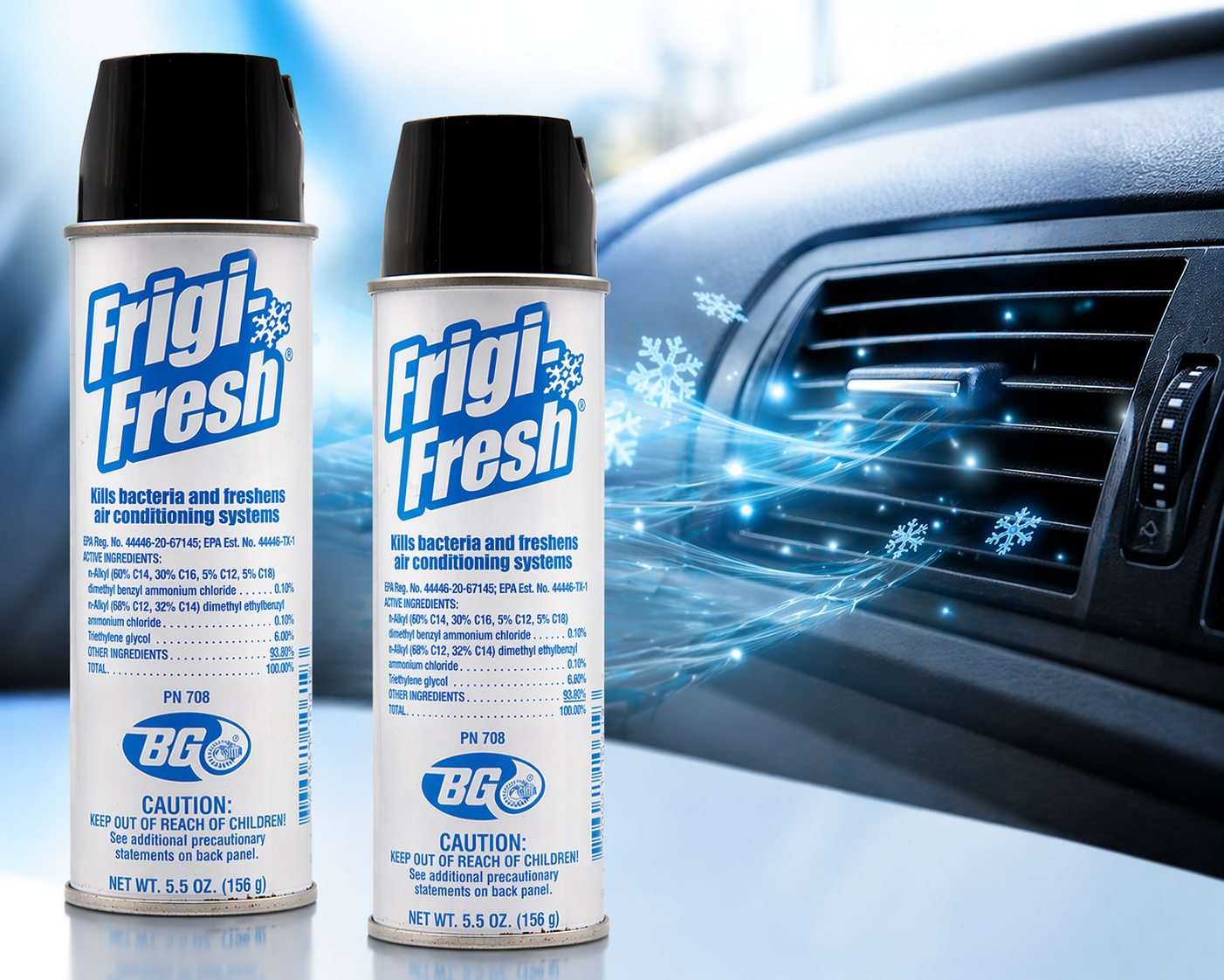 BG Frigi-Fresh A/C Cleaner Pack - Selection Available