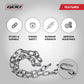Motor God Trailer Safety Chain 48in 2.5in Hanger