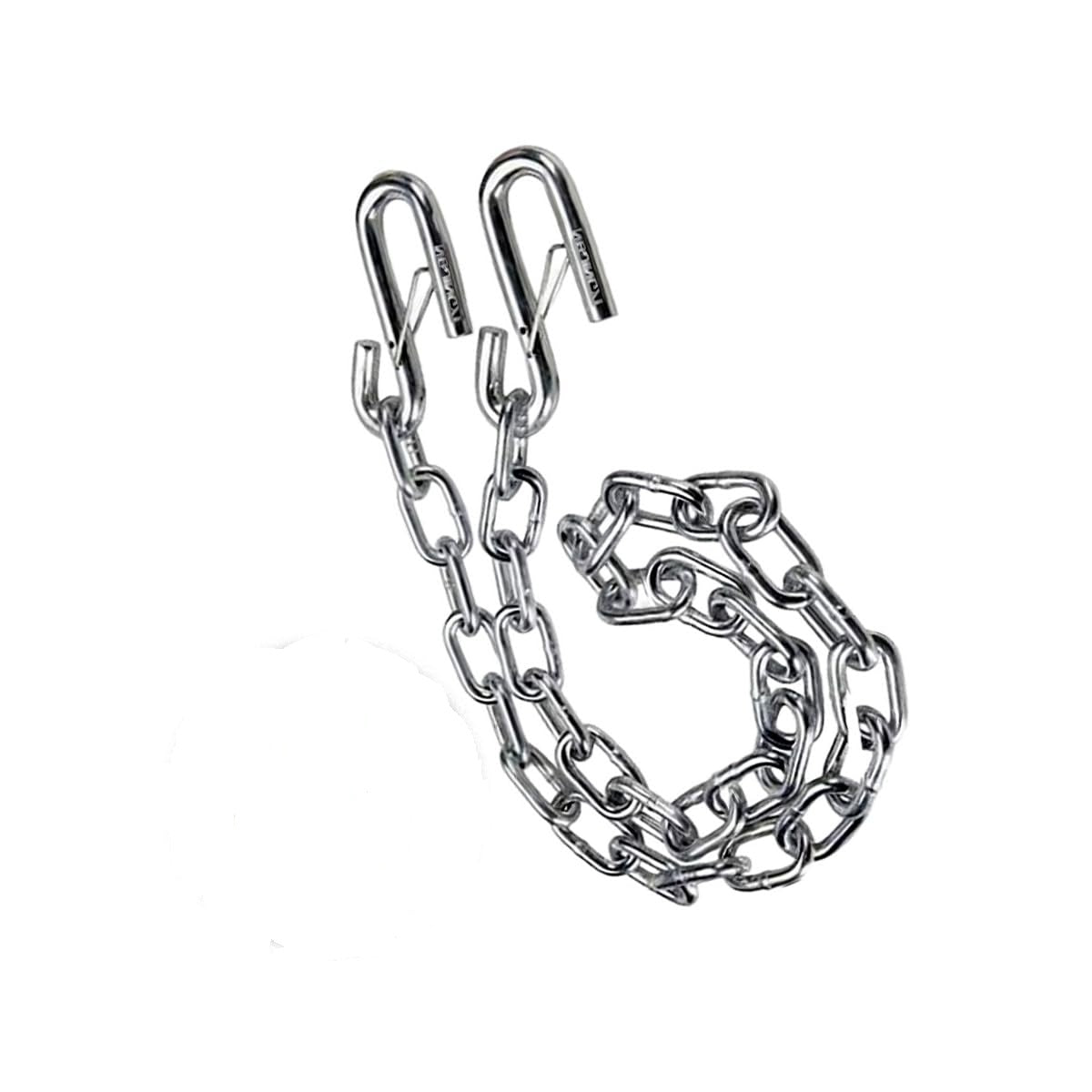 Motor God Trailer Safety Chain 48in Hanger (LB & SIZE SELECTION AVAILABLE)